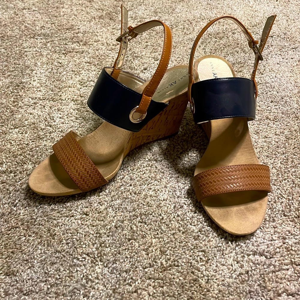 Anne Klein wedge heels